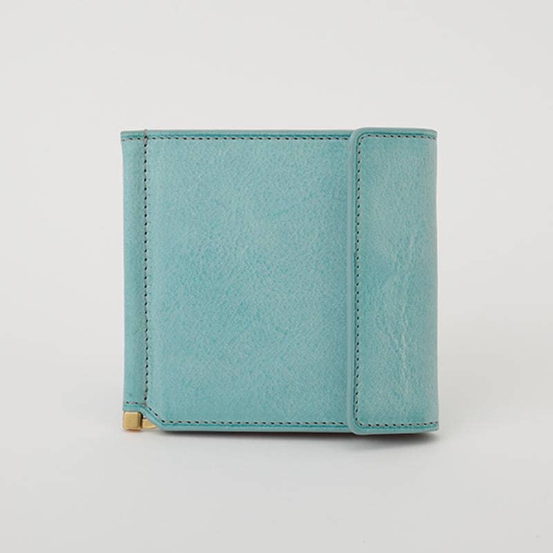 Creed SIBILLA マネークリップ ブルー 335C092 #70【OUTLET】