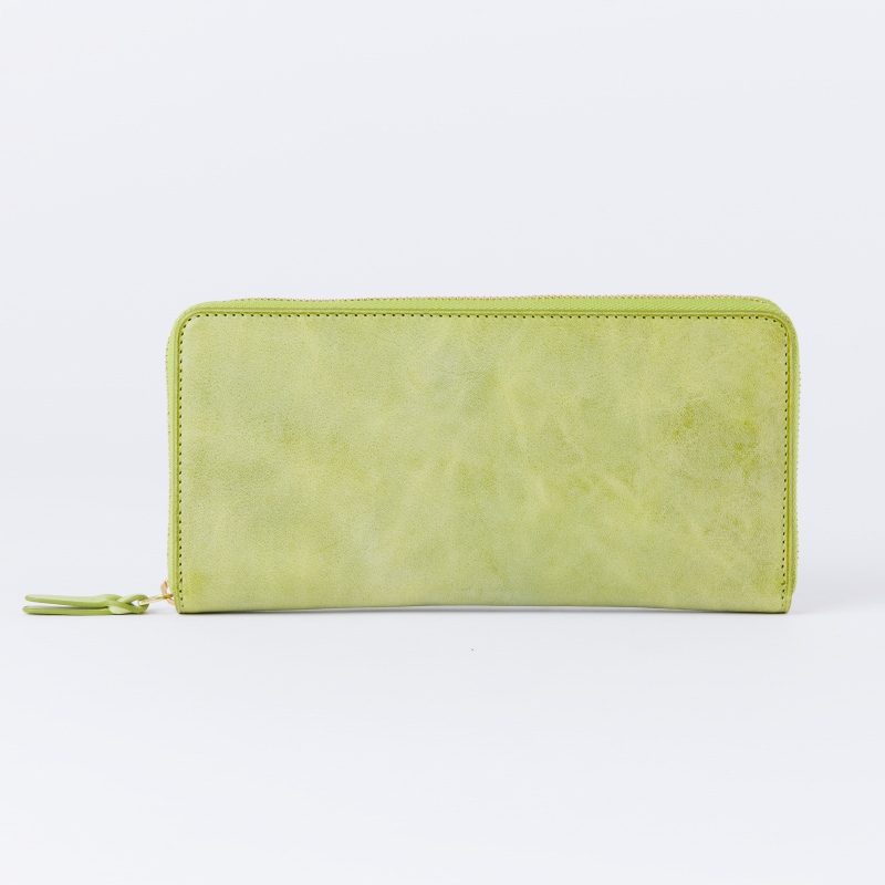 Creed SIBILLA ラウンドロングウォレット ライトグリーン 335C103 #59