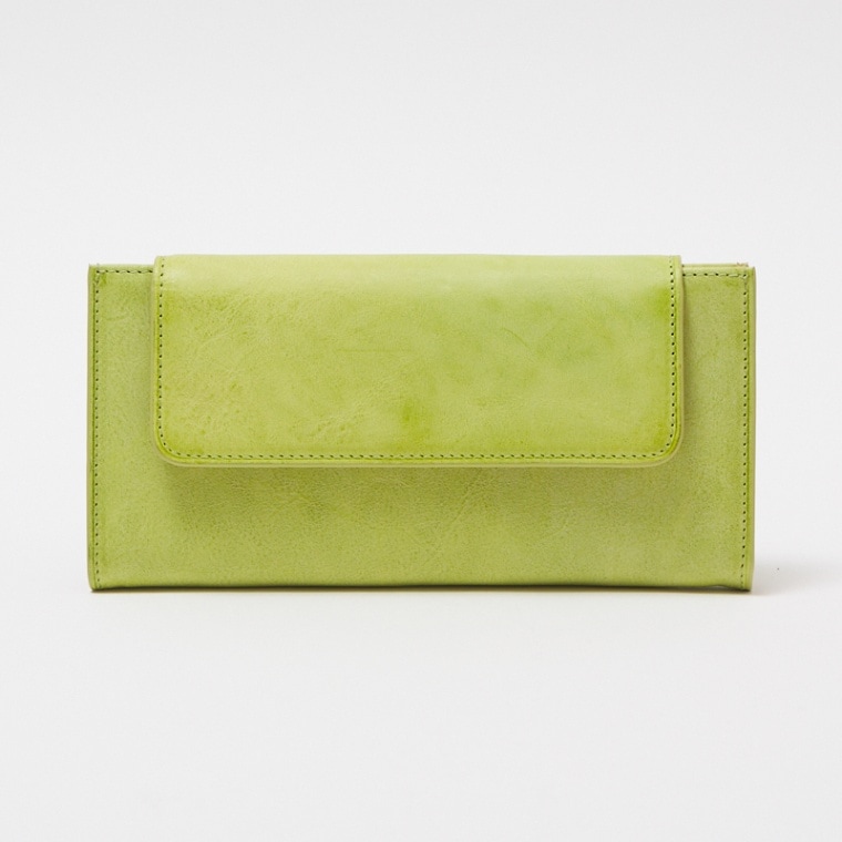 Creed SIBILLA フラップウォレット ライトグリーン 335C143 #59