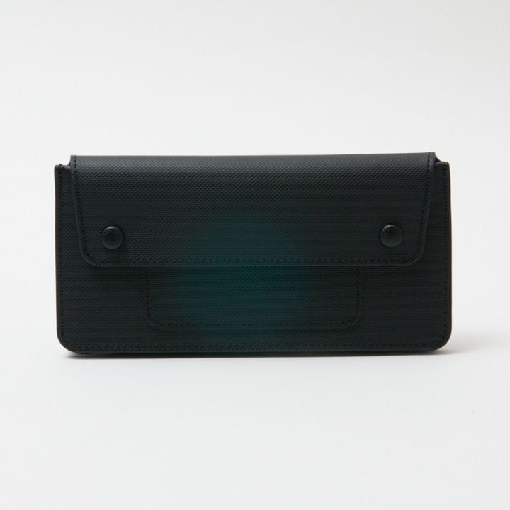 Creed CANVAS LEATHER ロングウォレット ブラック 827C1 #10