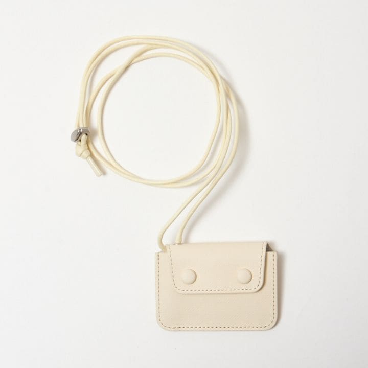 Creed CANVAS LEATHER ミニケース ホワイト 827C5 #01