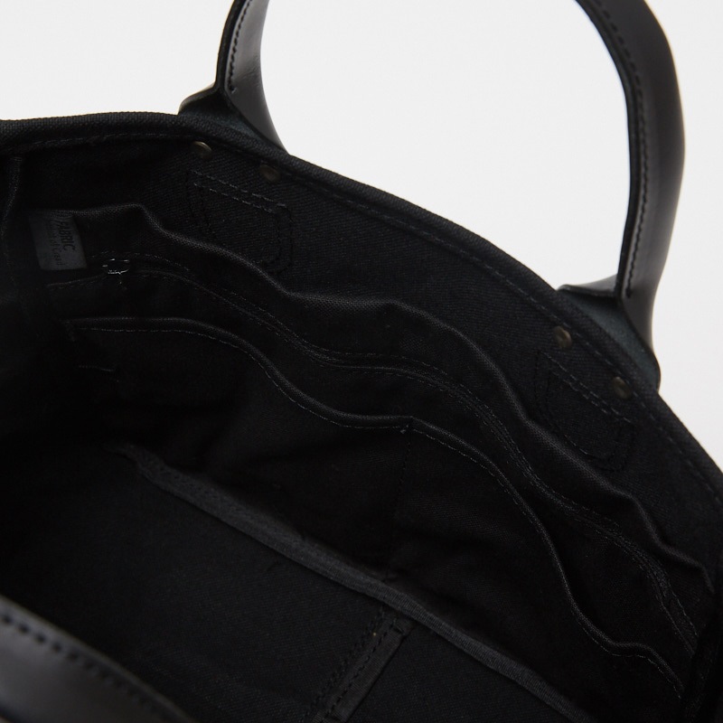 Creed F-8 トートバッグ S ブラック 456C89 #10 | レザーバッグ