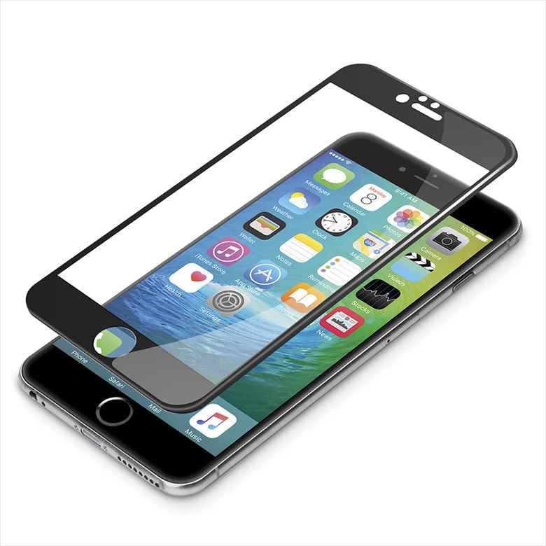 PG-I6PGL01BK iPhone6S Plus/6 Plus用3Dフルラウンドゴリラガラス 