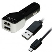 DC-009 DC 4.8A microUSB�����֥� 2�ݡ��� | �ֺ��ѽ��Ŵ�