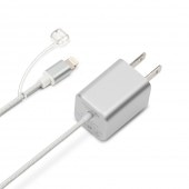 PG-LAC10A02SV Lightning���ͥ���AC���Ŵ勵�ե����֥륿���� 1A ����С�| iPhone �����ե��� ���ޡ��ȥե��� ���ޥ� 5 5c 5s 6 6s 6sPlus 7 7Plus 8 SE X iPod ���Ŵ� ���� iPad iPod ���С� ���� ������� ���� ���� ������� �İ���