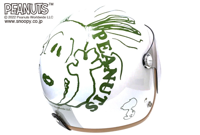 SNJ-73 SNOOPY JET ヘルメット シールド付 PEEK-A-BOO | スヌーピー