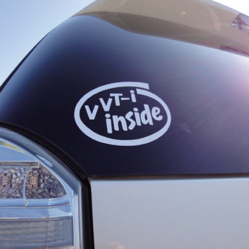 インサイド ステッカー inside   全26色 5サイズ 車 カー シール かっこいい カッティングシート
