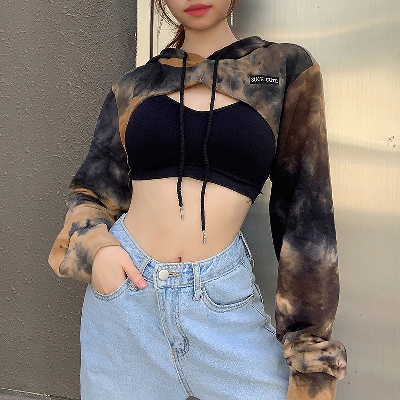 パーカー ショート丈 レディース ダンス衣装 ヒップホップ hiphop へそ出し 韓国ファッション かっこいい おしゃれ かわいい