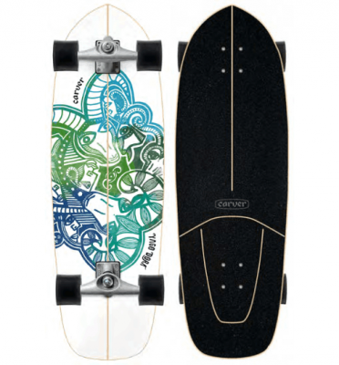 30.75” Yago Skinny Goat Surfskate Complete