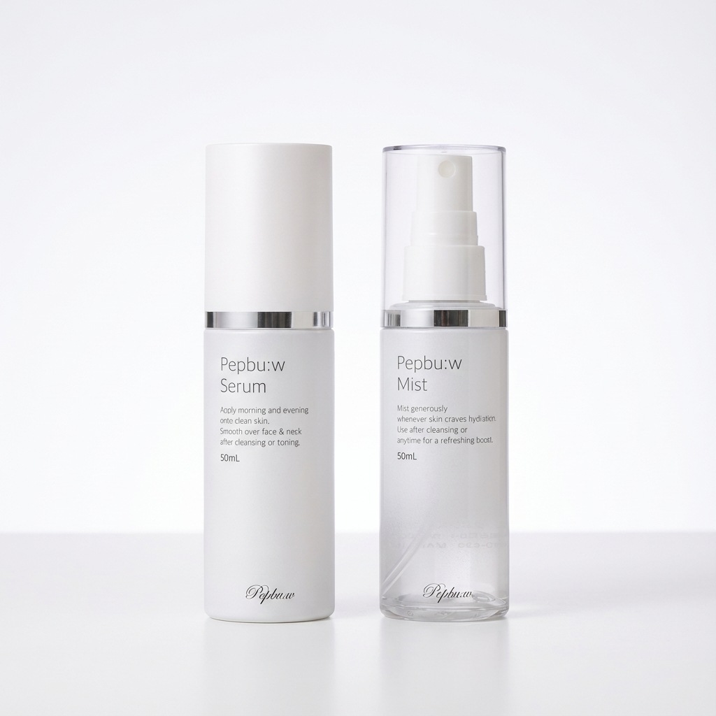 ヒト神経幹細胞培養液×ペプチド｜エイジングケア化粧水＆美容液