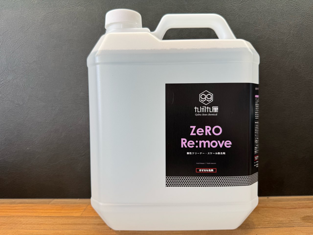 QCC ZeRO Re:move / ゼロリムーヴ　水垢スケール除去　4L　