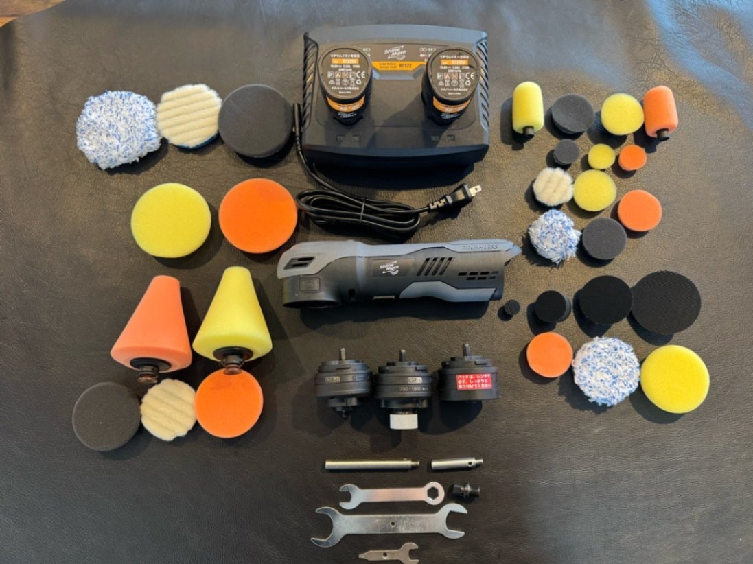 ShineMate EB210K　/　シャインメイト　コードレス マルチファンクション ミニポリッシャー セット