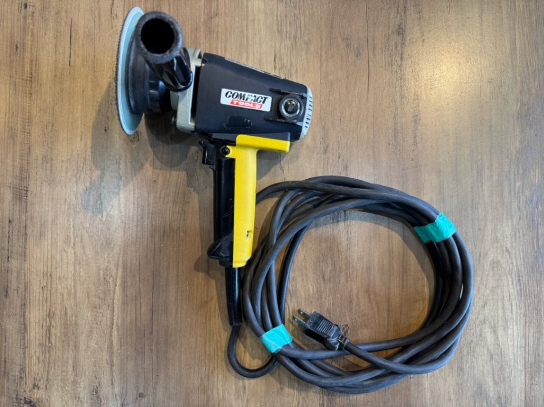 コンパクトツール G-150N / 電動ギアアクションポリッシャー 選べるコンパウンド&バフ付き 中古品 0564