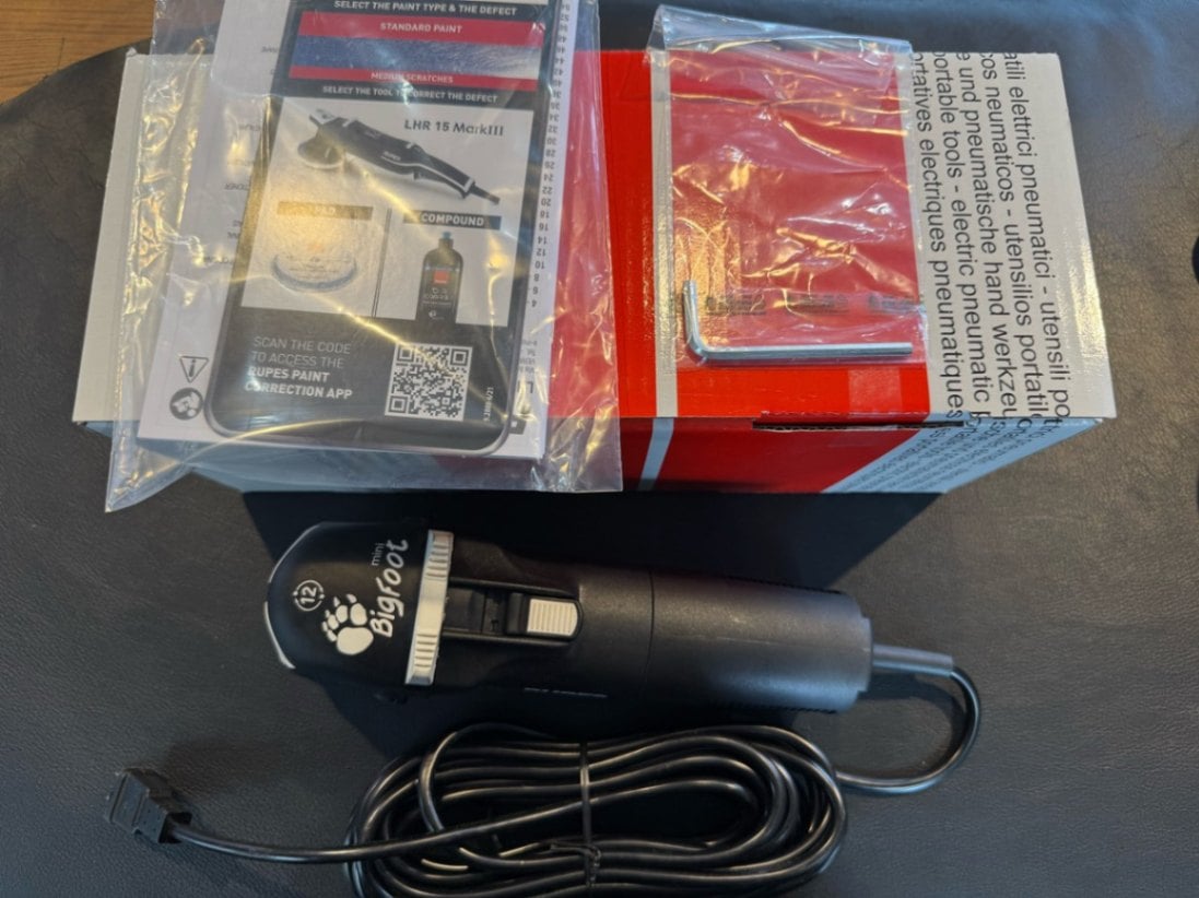 RUPES LHR 75E Mini / ルペス 12mmオービット ダブルアクションポリッシャー