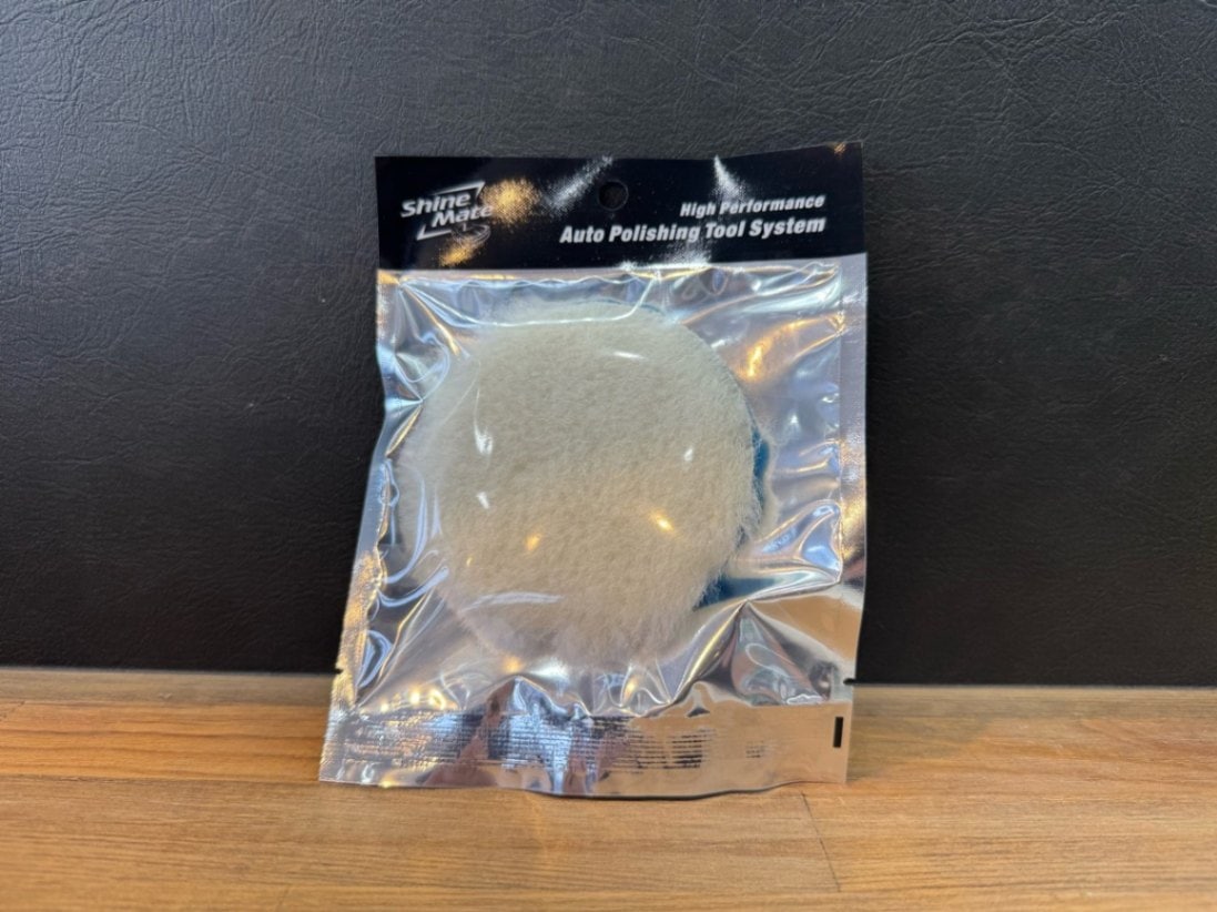 Shine Mate Wool Buff / シャインメイト 3インチ用 中目ウールバフ 84Φ