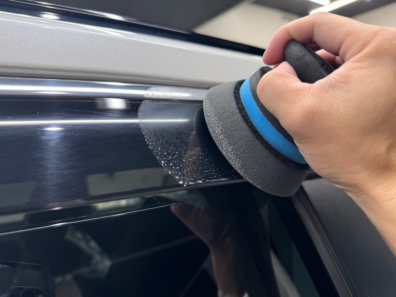 QCC Hand Power Pad 3set / ハンドパワーパッド 3インチウレタンバフ2個付き