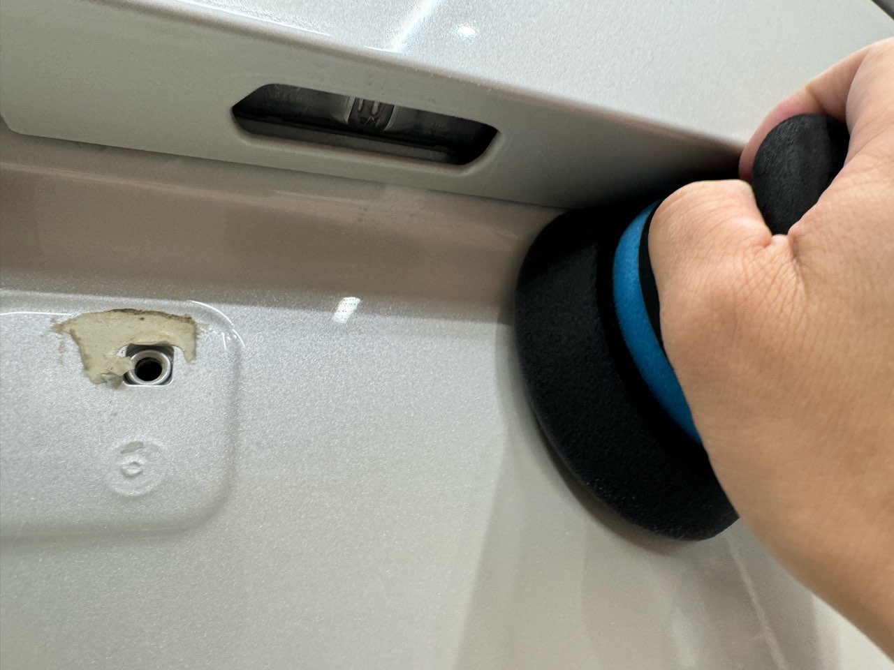 QCC Hand Power Pad 3set / ハンドパワーパッド 3インチウレタンバフ2個付き