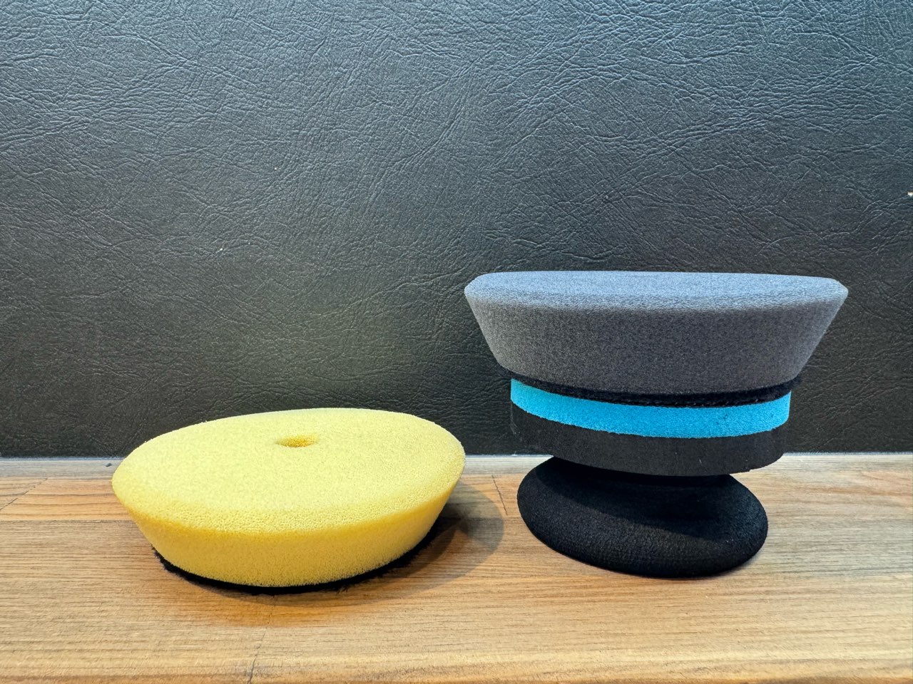 QCC Hand Power Pad 3set / ハンドパワーパッド 3インチウレタンバフ2個付き