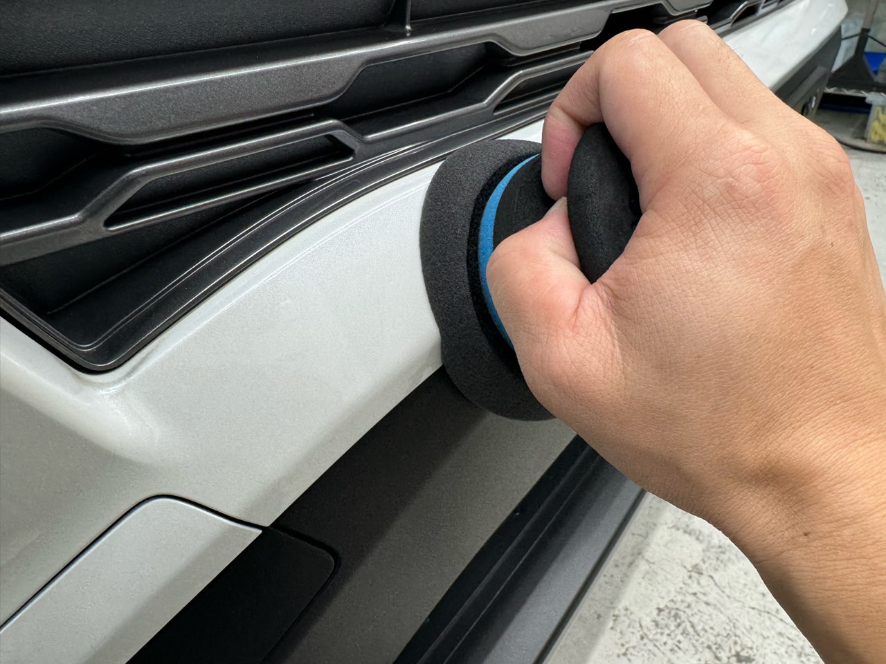 QCC Hand Power Pad 3set / ハンドパワーパッド 3インチウレタンバフ2個付き