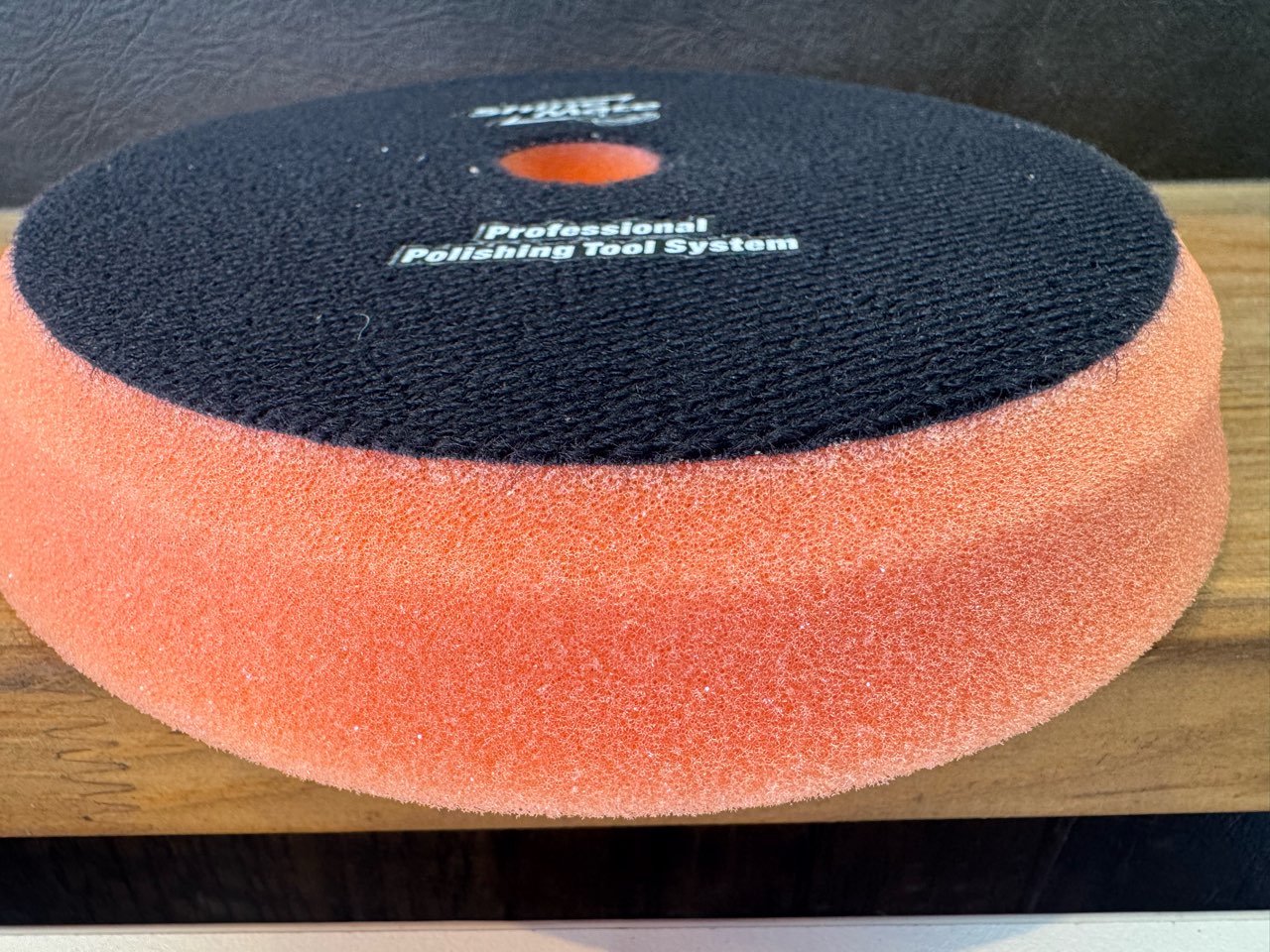 Shine Mate Urethane Buff　/　シャインメイト　5インチ用　細目中反発ウレタンバフ　オレンジ　150ｍｍΦ