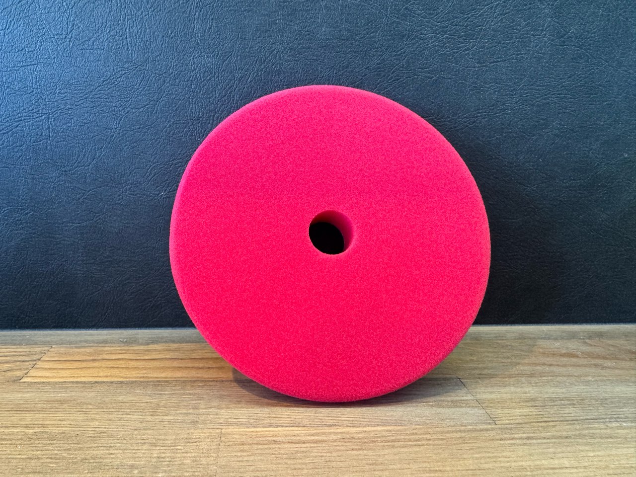 Shine Mate Urethane Buff / シャインメイト 5インチ用 ソフト低反発ウレタンバフ 赤 150mmΦ