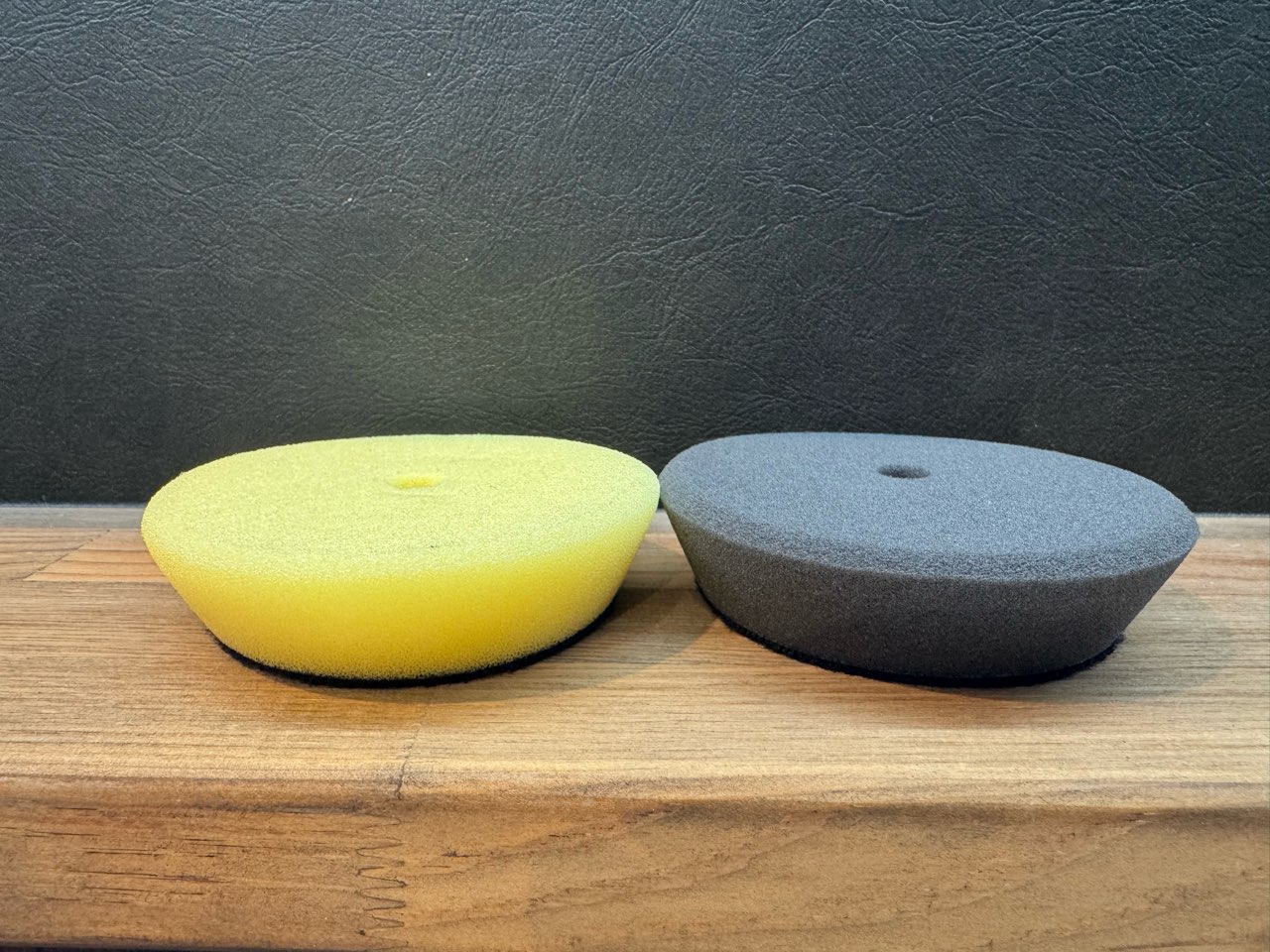 QCC　ウレタンバフ2個セット　/　クブクリーンケミカル　3インチ　高反発＆ソフトウレタンバフ　80ｍｍΦ