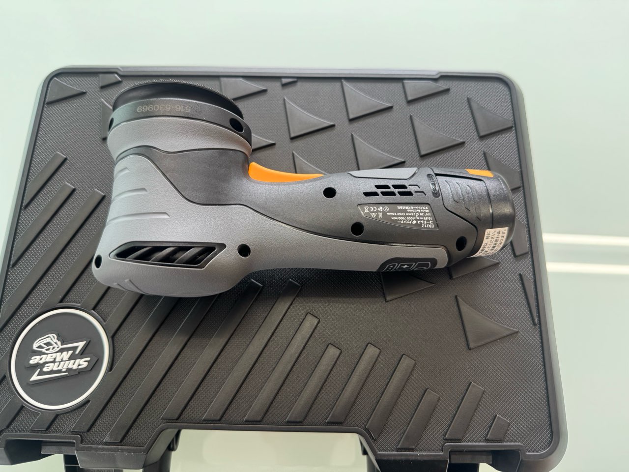 Shine mate EB212 KIT /シャインメイト　コードレスダブルアクションポリッシャーキット　3インチ　12ミリオービット