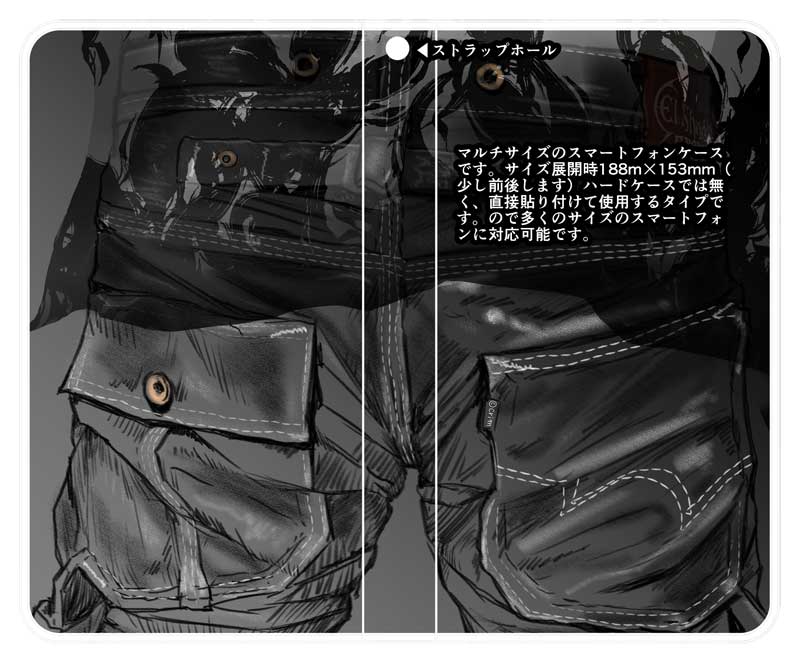 Back DENIM�륷�ե����Ģ�� ���ޥۥ��С��ڥޥ�������ס�