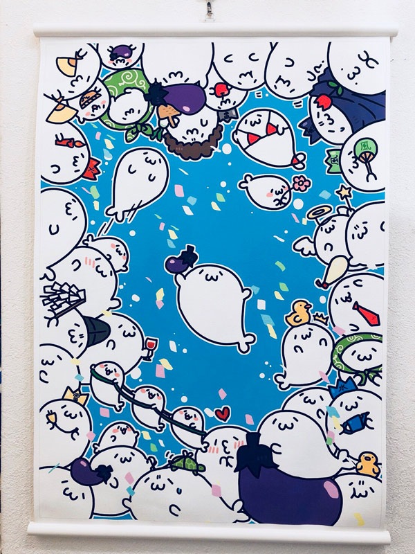 A2タペストリー 北海の魔獣あざらしさん タペストリー16～20【北海の魔獣あざらしさん展】 | 北海の魔獣