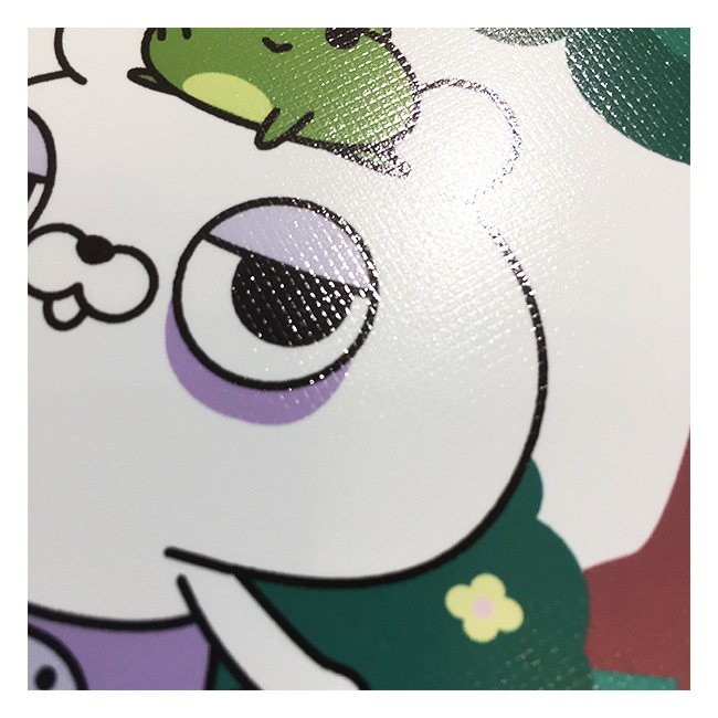 世界限定50枚うさまる 複製原画SPお昼寝【サイン入り】 うさまる 複製原画 - メルカリ