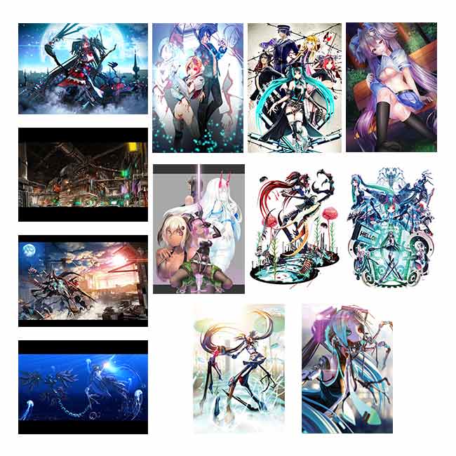 骸音 シーエ タペストリー A0タペストリー【シーエ10周年展】 | シーエ | | クリムオンラインショップ
