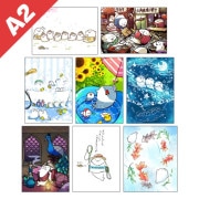 A2タペストリー 北海の魔獣あざらしさん 北海の魔獣あざらしさん,タペストリー | クリムオンラインショップ
