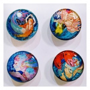 A2タペストリー 2020 吉川達哉 LADYBIRD FAIRY 2022吉川達哉展】◇2022干支 寅◇複製原画/タペストリー【吉川