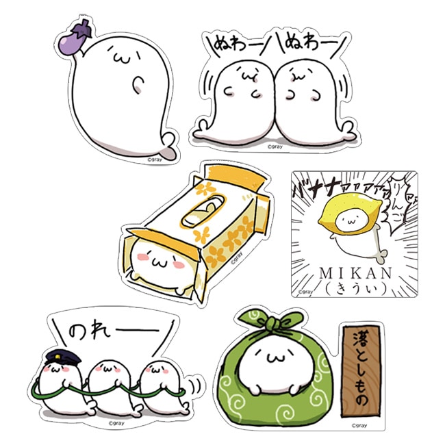 あざらしさん アパレルステッカー 第1弾【北海の魔獣あざらしさん