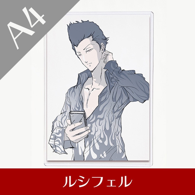 非売品】エルシャダイ El Shaddai ルシフェル B2 ポスター 非売品