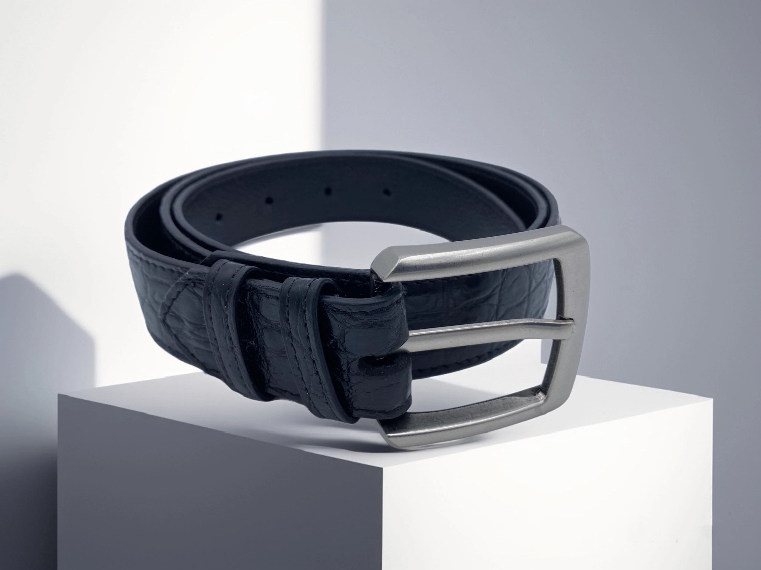 クロコダイルベルトBlack/Black