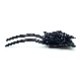 クロコダイル　レザーフラワー　ヘアーアクセサリー　かんざしA-Black01