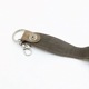 ループキーホルダー　キーリング　クロコダイル　本革　ブラウン　シルバー　02