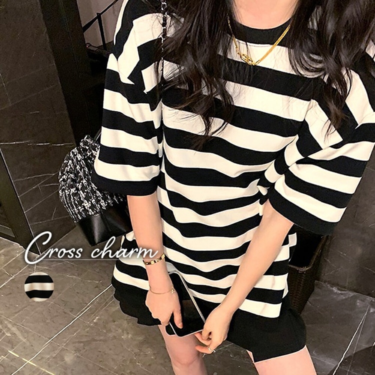 Tシャツ tシャツ ボーダー レディース メンズ 半袖 カジュアル 大きいサイズ 体型カバー オーバーサイズ シャツ 大きい 春 夏 韓国 ファッション プリント ゆったり かわいい シンプル トップス プリントT ビッグT