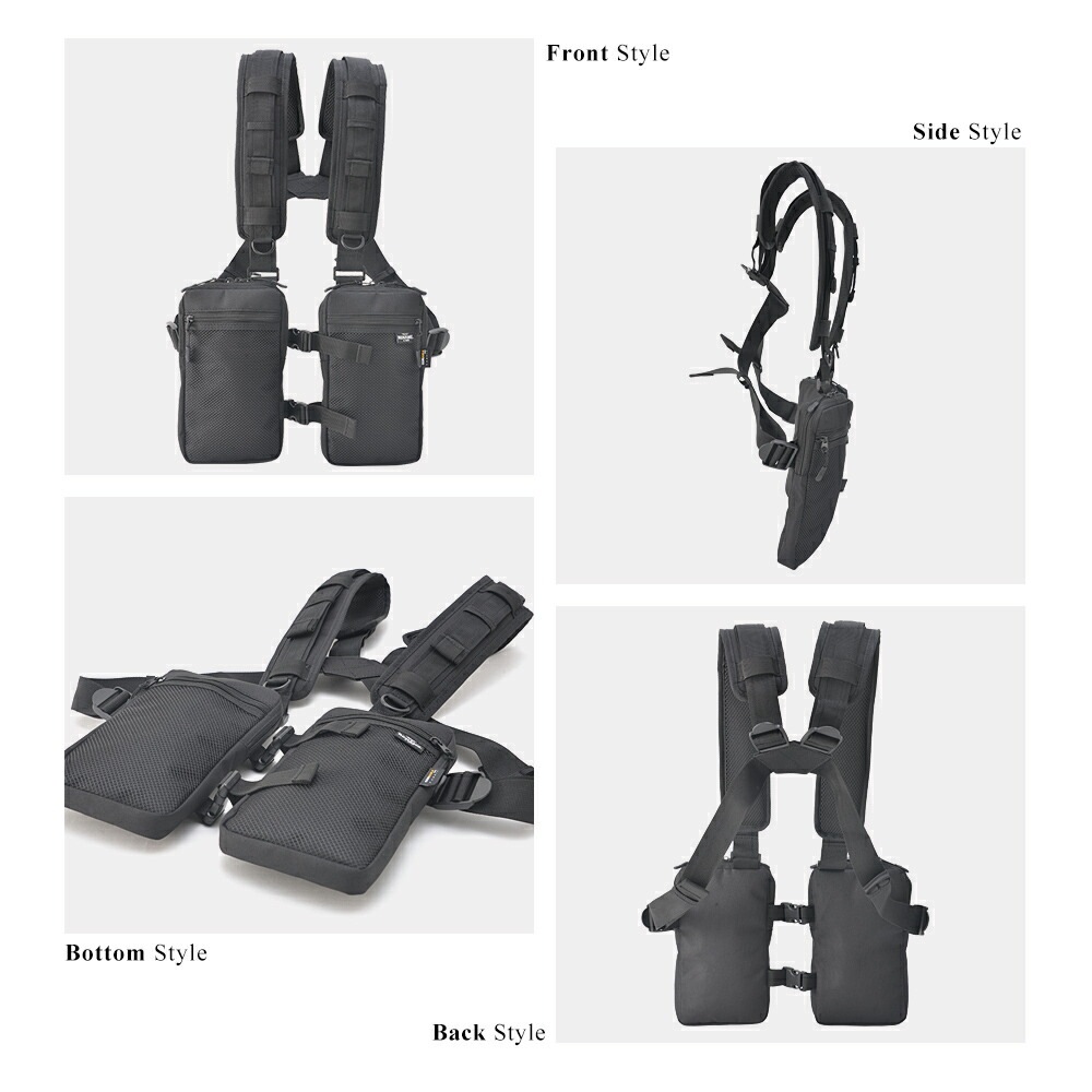 ボディバッグ ボディバック ボディーバッグ バッグ デバイス 斜めがけバッグ メンズ ボディショルダーバッグ ベスト型 おしゃれ かっこいい 個性的