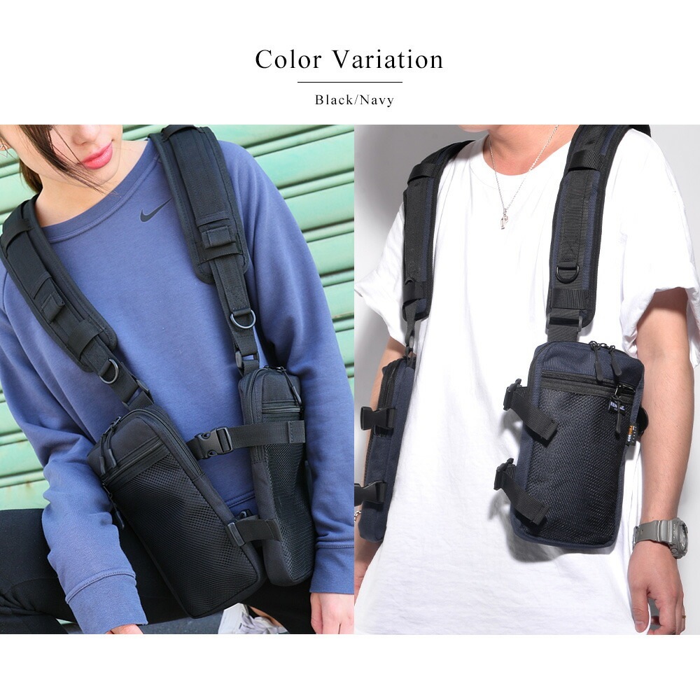 ボディバッグ ボディバック ボディーバッグ バッグ デバイス 斜めがけバッグ メンズ ボディショルダーバッグ ベスト型 おしゃれ かっこいい 個性的