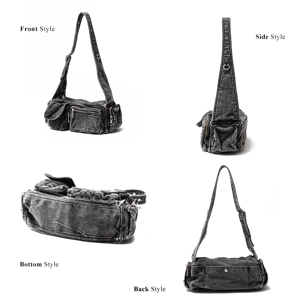 2025-2026AW新作【クーポンで43％OFF】DEVICE デニム ハンドバッグ ショルダーバッグ ボディバッグ ハンドバッグ デニム レディース メンズ ユニセックス ウォッシュ加工 軽量 小さめ おしゃれ かわいい 人気 通勤 通学 旅行 お出かけ カジュアル 2way