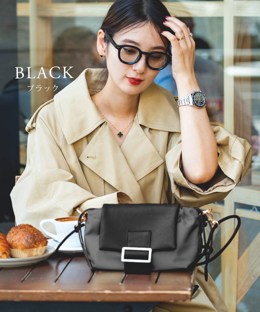 2025-2026AW新作【予約特典クーポン利用で50％OFF】REAIMER 2way ショルダーバッグ ミニショルダーバッグ 2WAY バッグ ナイロンバッグ ハンドバッグ ポーチ レディース レディースバッグ おしゃれ 小さめ 可愛い 大人 オケージョン 女子会 ブランド 斜めがけ 2wayバッグ ポーチ ミニバッグ【REAIMER/リエメ】