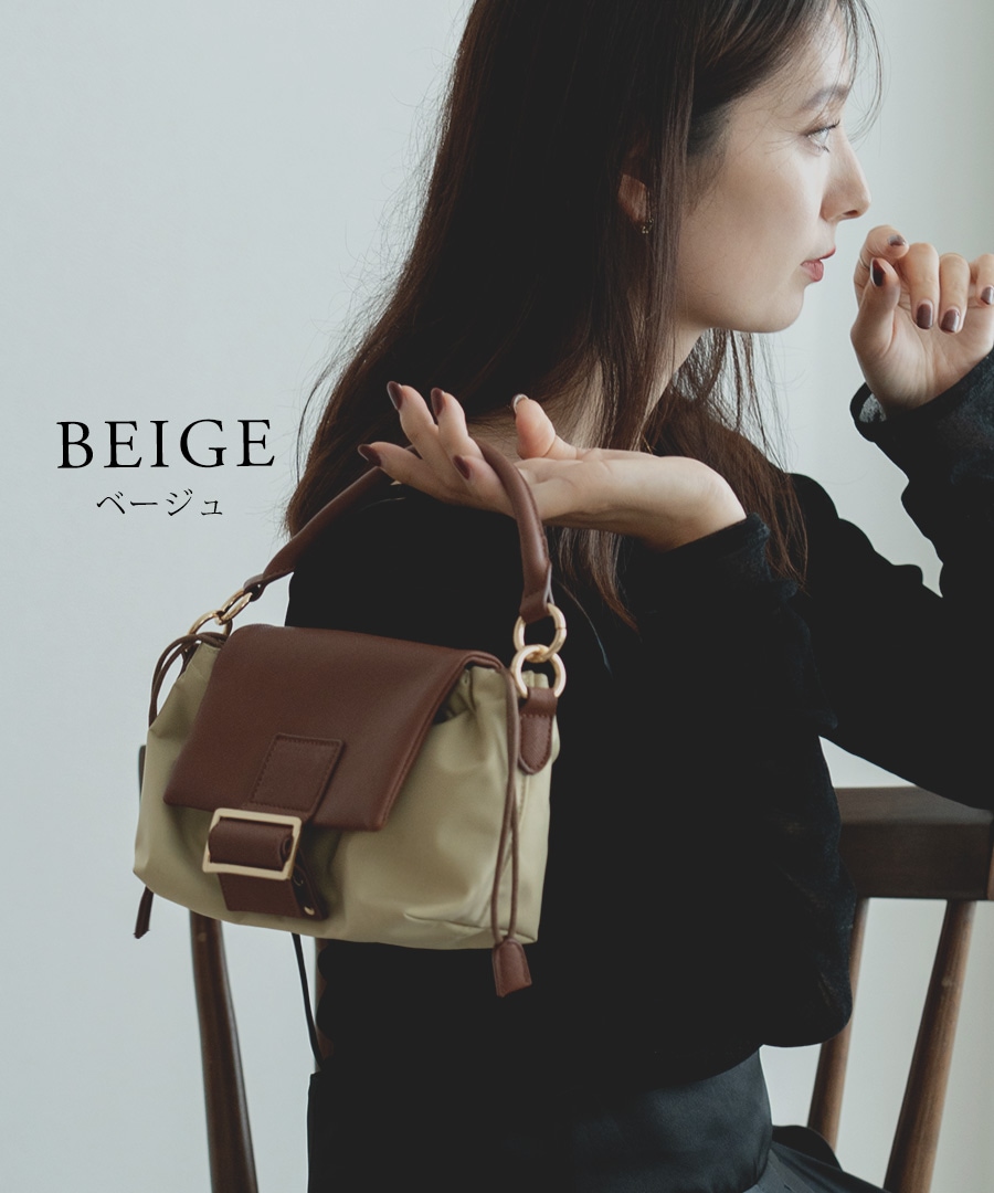 2025-2026AW新作【予約特典クーポン利用で50％OFF】REAIMER 2way ショルダーバッグ ミニショルダーバッグ 2WAY バッグ ナイロンバッグ ハンドバッグ ポーチ レディース レディースバッグ おしゃれ 小さめ 可愛い 大人 オケージョン 女子会 ブランド 斜めがけ 2wayバッグ ポーチ ミニバッグ【REAIMER/リエメ】