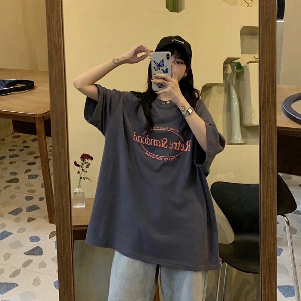 楽天市場】LADY LIKE 立体ロゴTシャツ オーバーサイズ ビッグ
