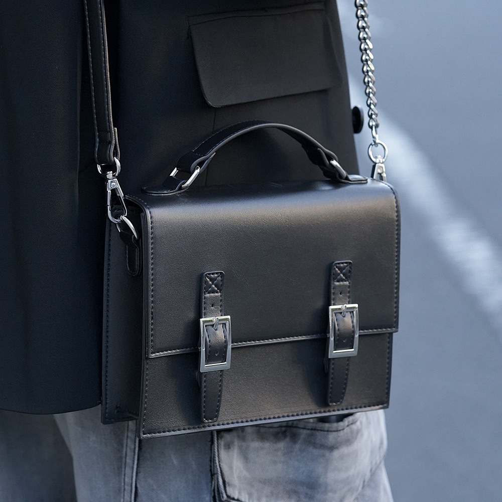 Rename メタル スクエア 2wayトート ショルダーバッグ ハンドバッグ ショルダーバッグ ワンショルダー レディース メンズ 2way 通勤 肩掛け 斜めがけバッグ 大人 通学 大容量 小さめ バッグ 鞄 カバン ブランド スクエア フェイクレザー おしゃれ かわいい ミニショルダー 2wayバッグ