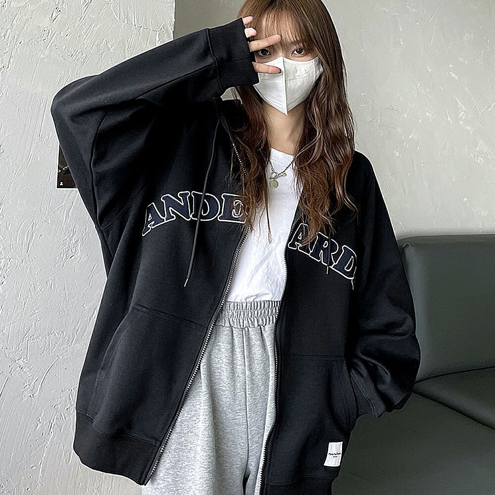 ロゴ ルーズ フーディ トレーナー シンプル 韓国 ストリート 000000001155_FXqAa0k.jpg