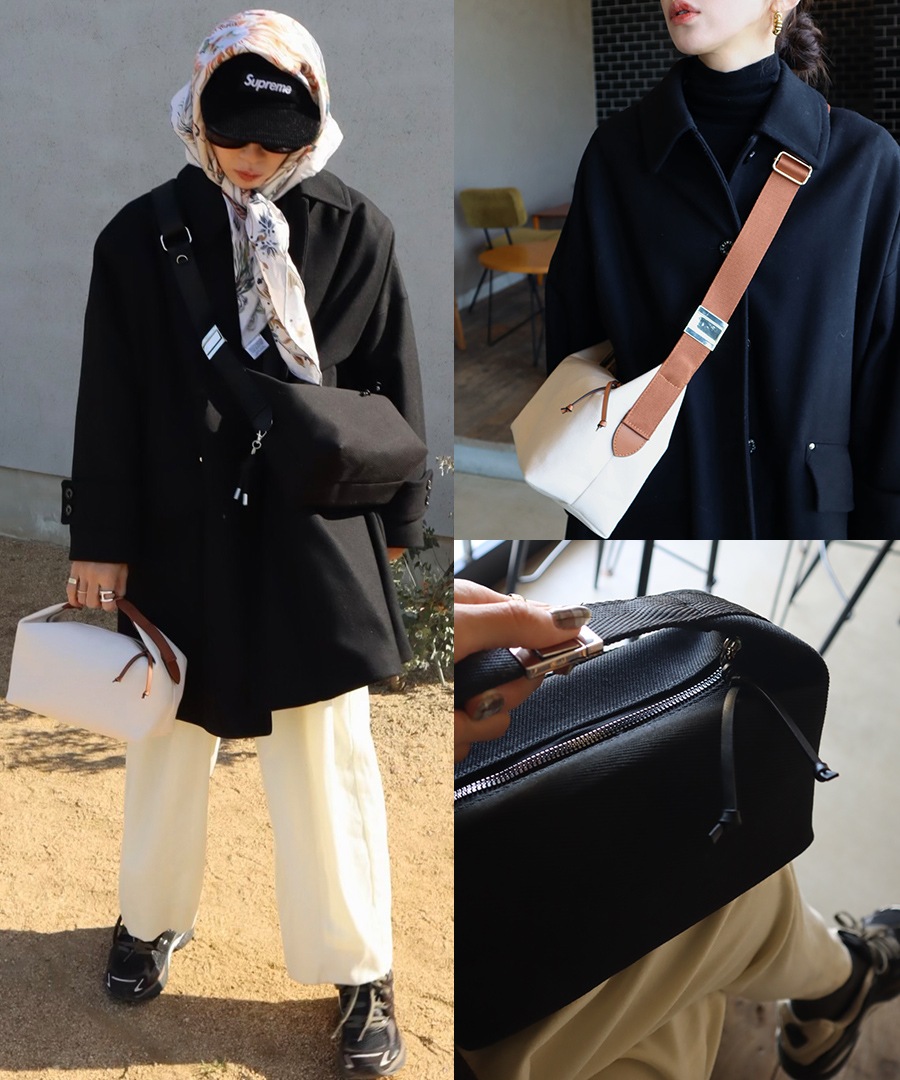 【初回予約完売】【2次予約12/25正午～特典55％OFF】【Misuzu Ishigami×REAIMERコラボ】2025-2026AW新作 ハンドバッグ 2way ショルダーバッグ バッグ レディース レディースバッグ キャンバス 大人ブランド 斜めがけ 2wayバッグ ミニバッグ【REAIMER/リエメ】