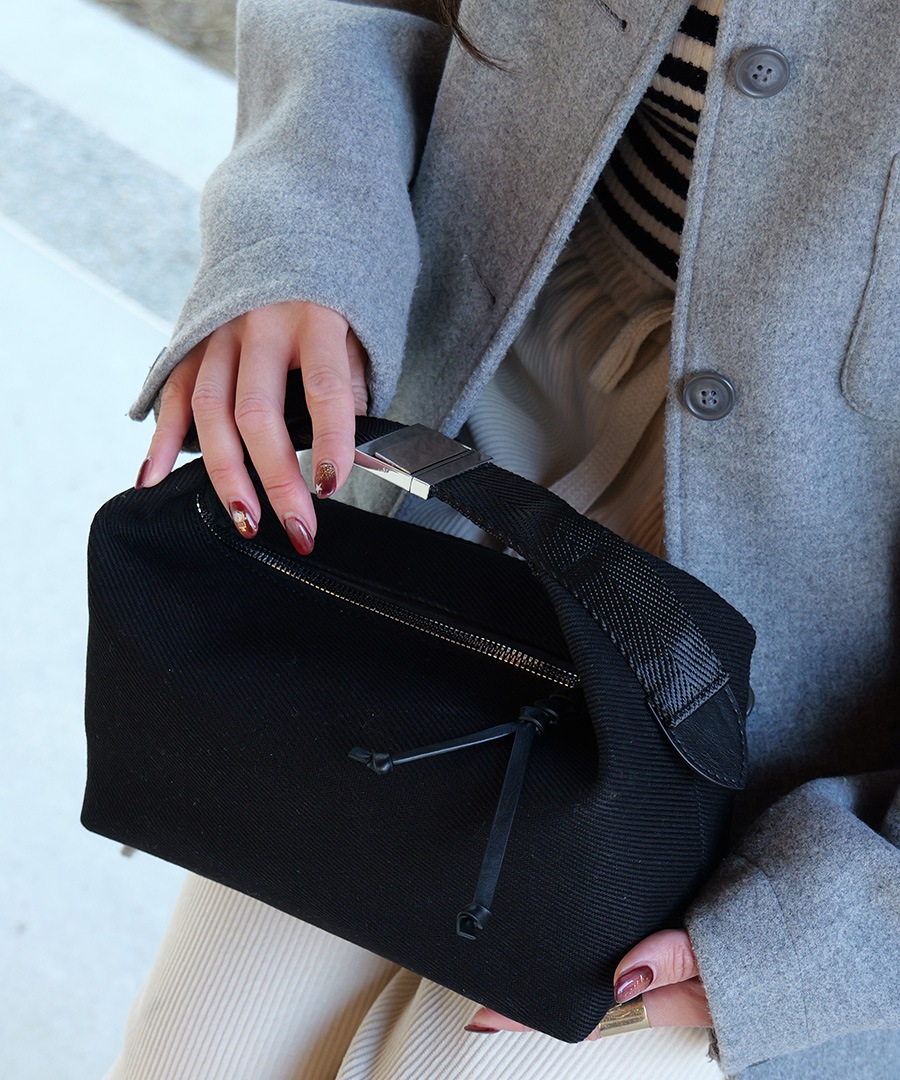 【初回予約完売】【2次予約12/25正午～特典55％OFF】【Misuzu Ishigami×REAIMERコラボ】2025-2026AW新作 ハンドバッグ 2way ショルダーバッグ バッグ レディース レディースバッグ キャンバス 大人ブランド 斜めがけ 2wayバッグ ミニバッグ【REAIMER/リエメ】