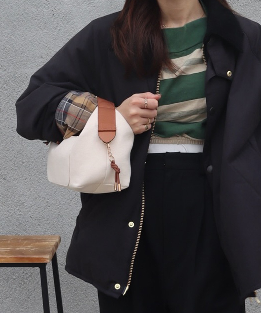 即日発送可能【50％OFF】【Misuzu Ishigami×REAIMERコラボ】2026AW新作 ハンドバッグ 2way ショルダーバッグ バッグ レディース レディースバッグ キャンバス 大人ブランド 斜めがけ 2wayバッグ ミニバッグ【REAIMER/リエメ】